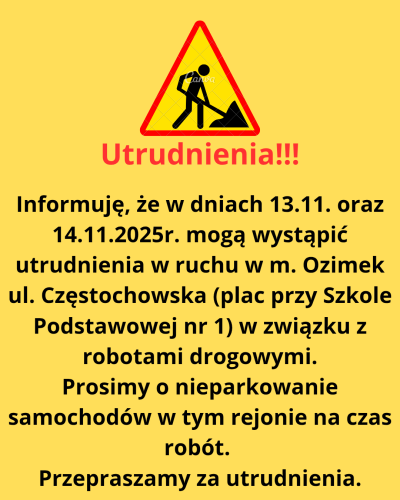 Utrudnienia w ruchu drogowym 20251113 074325 0000